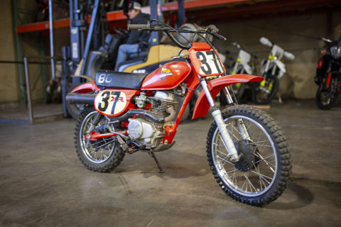 1982 Honda XR 80 photo 3