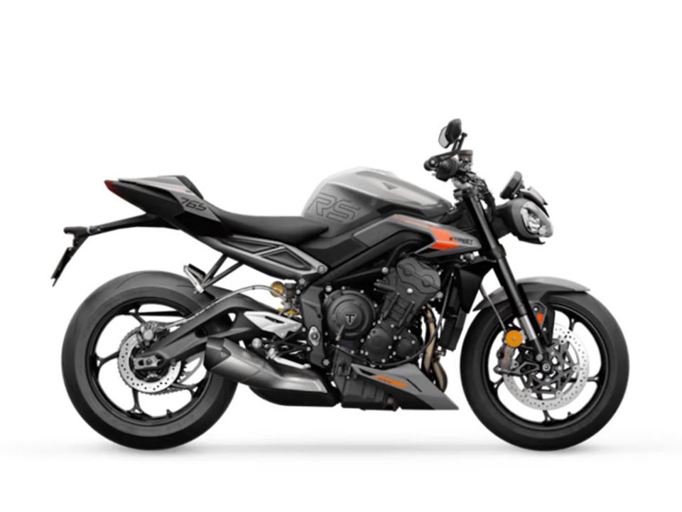 2025 Triumph Street Triple 765 RS Silver Ice photo 1