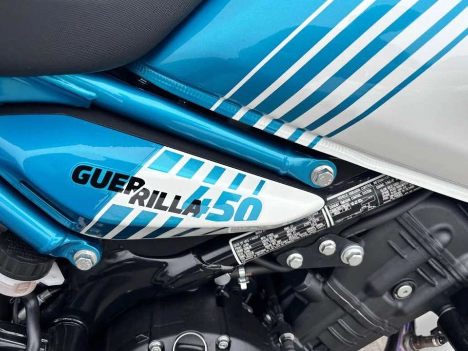 2026 Royal Enfield Enfield Guerrilla 450 Brava Blue photo 4