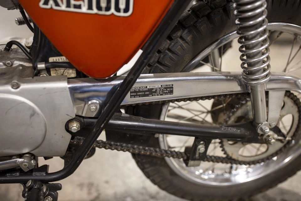 1974 Honda XL 100 photo 5